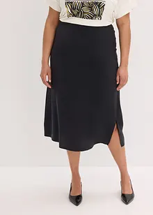 Jupe midi en viscose fluide, bonprix