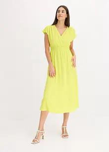 Robe en jersey crêpe aérien, bonprix