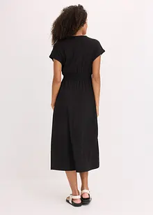 Robe en jersey crêpe aérien, bonprix