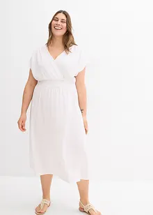 Robe en jersey crêpe aérien, bonprix