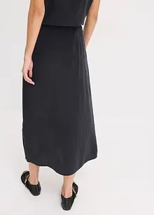 Jupe midi en viscose fluide, bonprix
