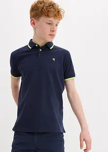 Polo en maille piquée 100% coton, bonprix