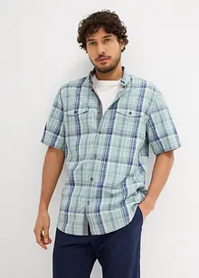 Chemise manches courtes en seersucker 100% coton, bonprix