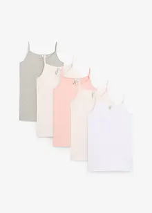 Lot de 5 caracos en coton extensible, bonprix