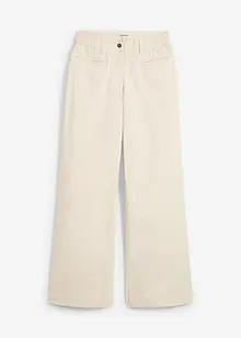Jean large taille mi-haute élastiquée, bonprix
