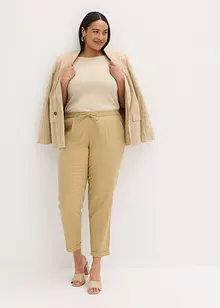 Pantalon en lin, bonprix