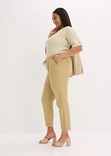 Pantalon en lin, bonprix