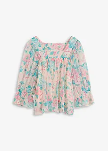 Blouse à base effet boule, bonprix