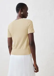 Pull coton et soie, bonprix