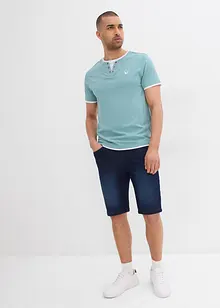 Lot de 2 T-shirts 2 en 1, bonprix
