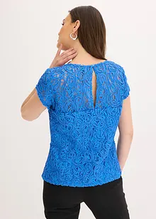 Blouse en dentelle cordée, bonprix