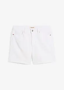 Bermuda en jean taille mi-haute, peu extensible, bonprix