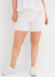 Bermuda en jean taille mi-haute, peu extensible, bonprix