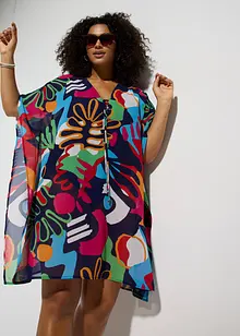 Tunique de plage en crêpe, bonprix
