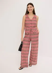 Gilet sans manches aspect crochet, bonprix