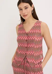 Gilet sans manches aspect crochet, bonprix