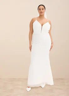 Robe de mariée brodée de sequins, bonprix