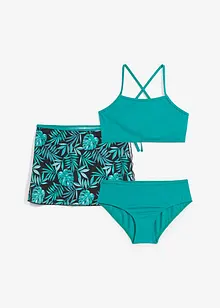 Bikini et jupe (Ens. 3 pces.), bonprix