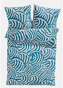 Parure de lit motif vagues, bonprix