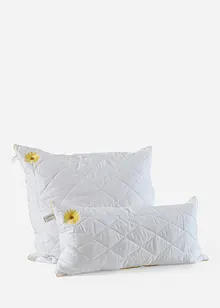 Oreiller microfibre toucher duvet avec fleur brodée, bonprix