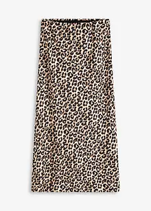 Jupe midi en satin, bonprix
