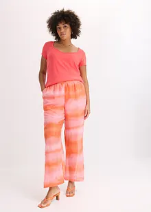 Pantalon ample à imprimé batik, bonprix