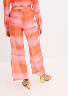 Pantalon ample à imprimé batik, bonprix