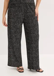 Pantalon en jersey crêpe, bonprix