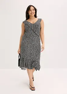 Robe en jersey à volants, bonprix