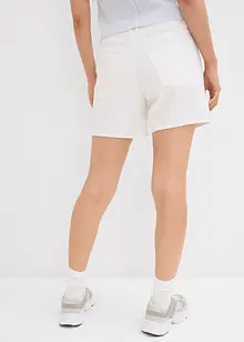 Bermuda en jean taille mi-haute, peu extensible, bonprix