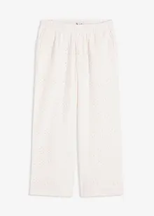 Jupe-culotte en broderie anglaise, bonprix