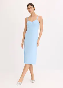 Robe midi en satin, bonprix