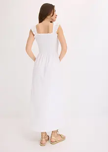 Robe en jersey avec détail smocké, bonprix