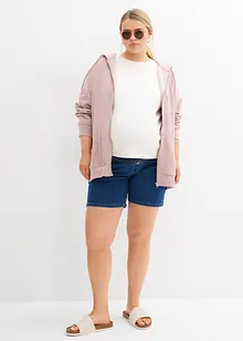 Short de grossesse en coton denim extensible, bonprix