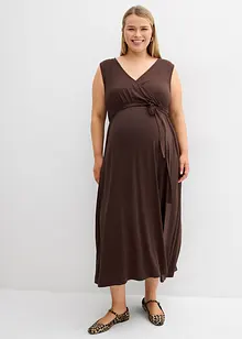 Robe longue de grossesse avec fonction allaitement discrète, bonprix