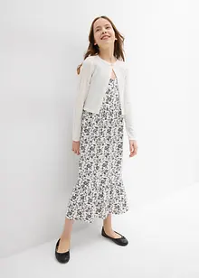 Robe longue en coton extensible, bonprix