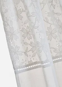 Rideau en coton avec broderie (1 pce), bonprix