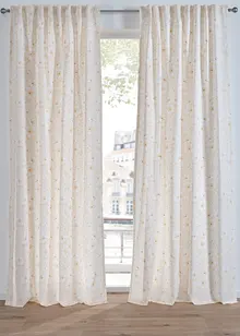Voilage à imprimé floral (1 pce), bonprix