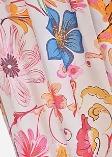 Voilage à imprimé floral en polyester recyclé (1 pce), bonprix