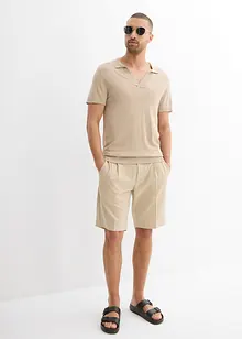Polo en fine maille, bonprix