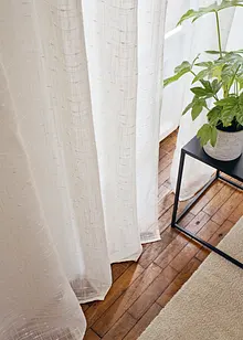Voilage aspect lin (1 pce), bonprix