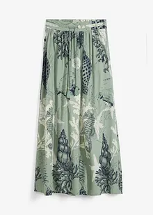 Jupe longue en viscose fluide, bonprix