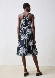Robe midi en ramie, bonprix