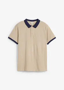 Polo en maille piquée 100% coton, bonprix