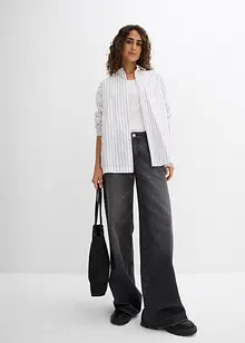 Lot de 2 T-shirts en viscose douce, bonprix