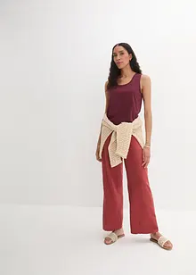 Lot de 2 longs débardeurs, bonprix