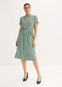 Robe-chemise à pois, bonprix
