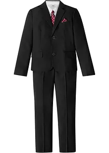 Costume + chemise + cravate (ens. 4 pces), bonprix