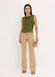 Pantalon extensible, bootcut, bonprix