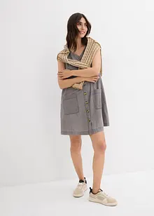 Robe en jean 100% coton, bonprix